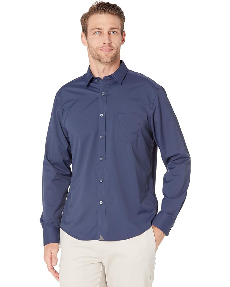 Рубашка UNTUCKit Wrinkle Free Performance Gironde, темно-синий
Рубашка UNTUCKit Wrinkle Free Performance Gironde, темно-синий