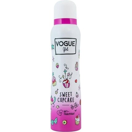 Антиперспирант Vogue Girl Sweet Cupcake 150 мл
Антиперспирант Vogue Girl Sweet Cupcake 150 мл