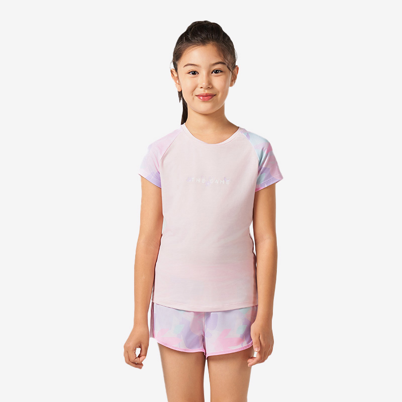 Детская футболка для спорта Decathlon - розовая
Детская футболка для спорта Decathlon - розовая