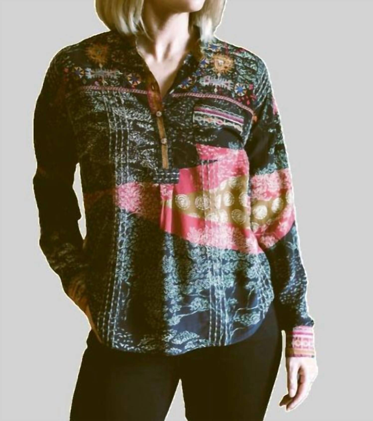 Блузка Ozee в Фергунсоне Johnny Was, Fergunson
Блузка Ozee в Фергунсоне Johnny Was, Fergunson