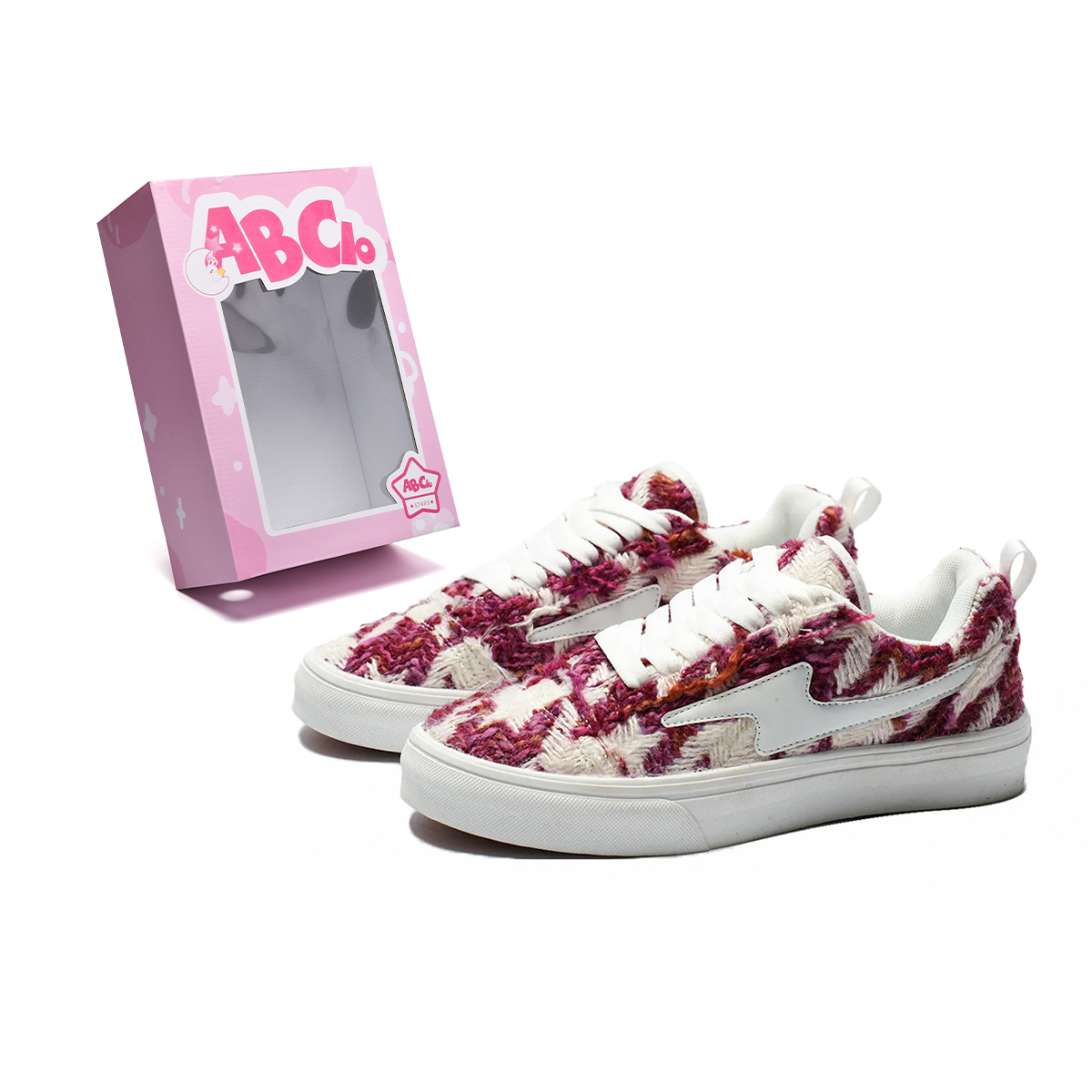ABCIO Нескользящие легкие низкие скейтбордские кроссовки унисекс розово-красные, цвет Rose Red
ABCIO Нескользящие легкие низкие скейтбордские кроссовки унисекс розово-красные, цвет Rose Red