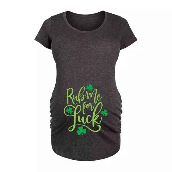 Футболка с принтом «Погладь меня на удачу» для будущих мам Licensed Character, серый
Футболка с принтом «Погладь меня на удачу» для будущих мам Licensed Character, серый