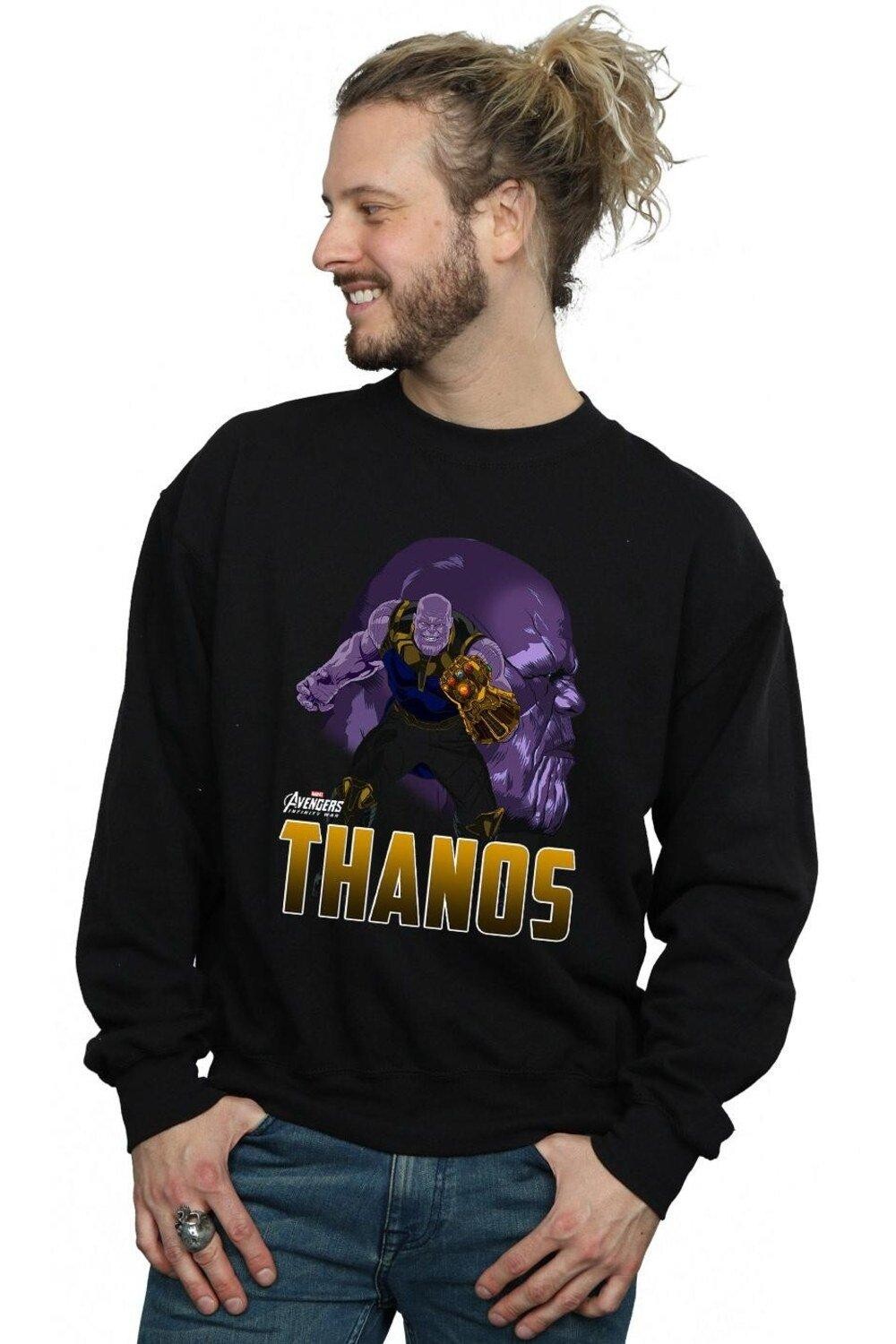 Толстовка с персонажем Танос «Мстители: Война бесконечности» Marvel, черный
Толстовка с персонажем Танос «Мстители: Война бесконечности» Marvel, черный