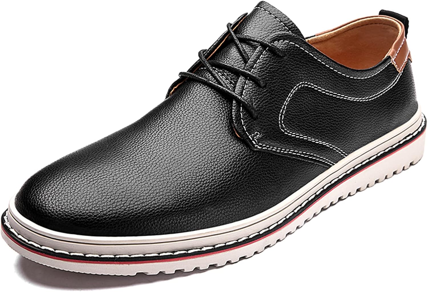 Мужские кожаные туфли-оксфорды на шнуровке, модные, с плоской подошвой, легкие, дышащие, для повседневной носки, прогулок, вечеринок и работы Crepuscute, черный
Мужские кожаные туфли-оксфорды на шнуровке, модные, с плоской подошвой, легкие, дышащие, для повседневной носки, прогулок, вечеринок и работы Crepuscute, черный