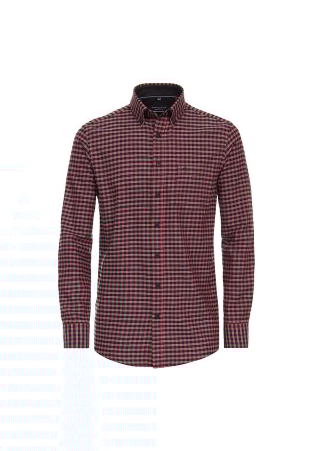 Рубашка свободного кроя в клетку Casamoda, красный
Рубашка свободного кроя в клетку Casamoda, красный