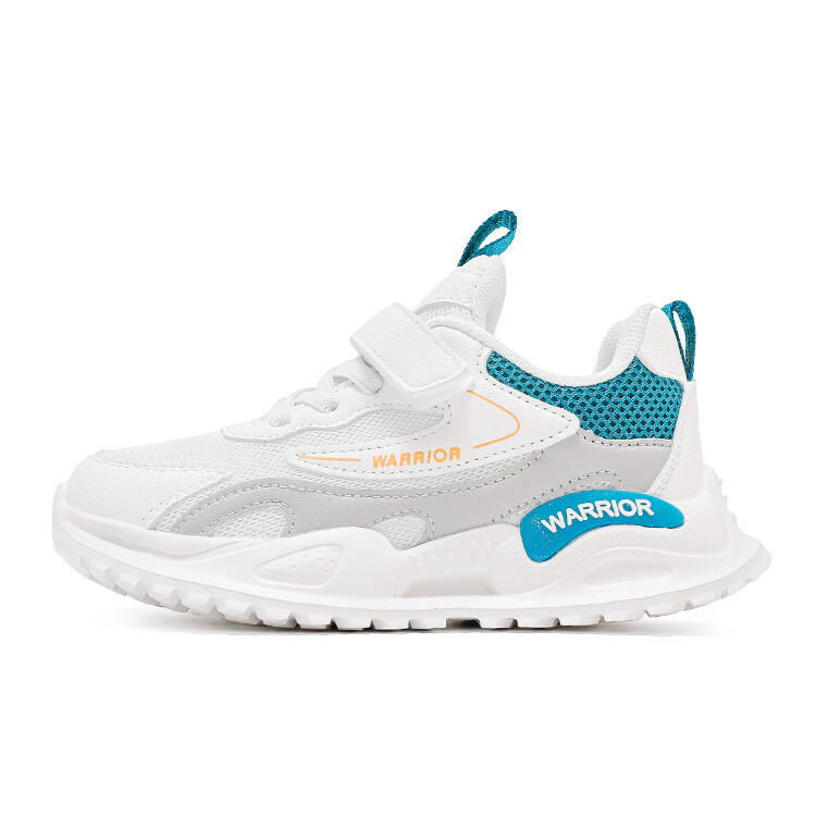 Детская повседневная обувь для детей, кроссовки, кроссовки Warrior, цвет White/Gray/Lake Blue
Детская повседневная обувь для детей, кроссовки, кроссовки Warrior, цвет White/Gray/Lake Blue