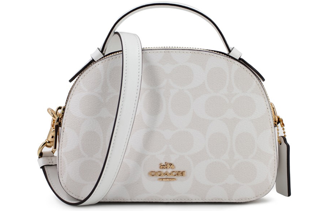 COACH Сумка serena pvc в виде китайских паровых булочек, круглая сумка, куполообразная сумка, портативная сумка через плечо, женская сумка white
COACH Сумка serena pvc в виде китайских паровых булочек, круглая сумка, куполообразная сумка, портативная сумка через плечо, женская сумка white