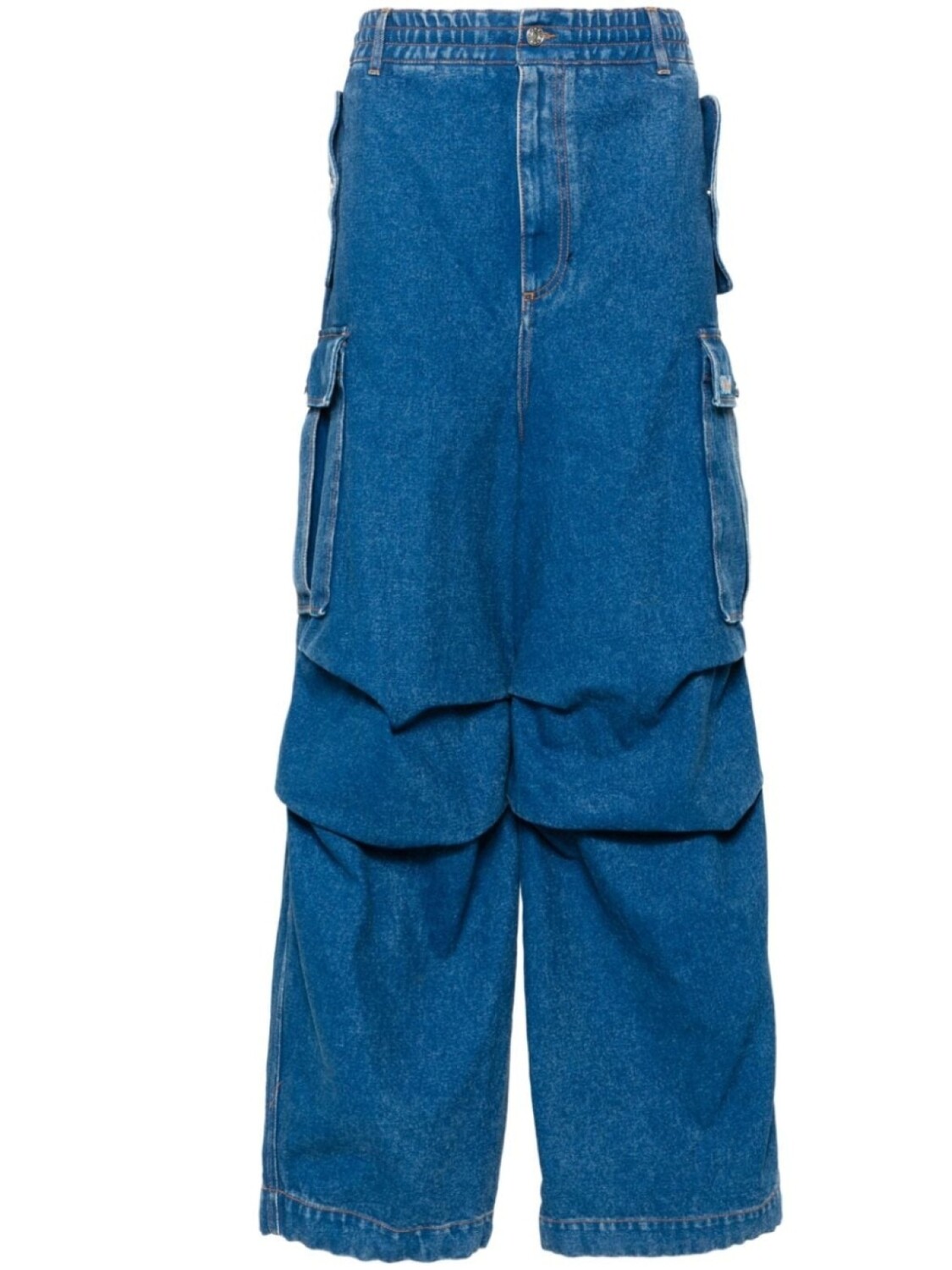 Marni джинсы-карго с нашивкой-логотипом, синий
Marni джинсы-карго с нашивкой-логотипом, синий