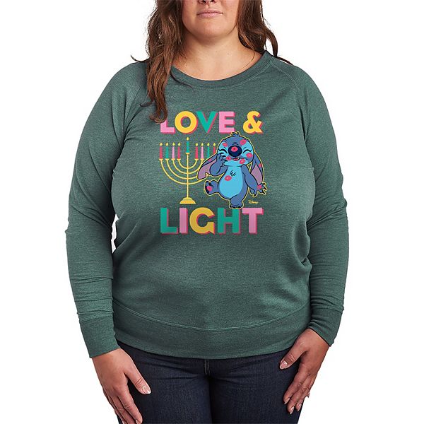 Футболка с длинным рукавом Lilo & Stitch Love & Light из френч терри Disney, Heather Juniper
Футболка с длинным рукавом Lilo & Stitch Love & Light из френч терри Disney, Heather Juniper