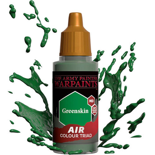 Аксессуары Army Painter Warpaint Air: Greenskin (18ml)
Аксессуары Army Painter Warpaint Air: Greenskin (18ml)
