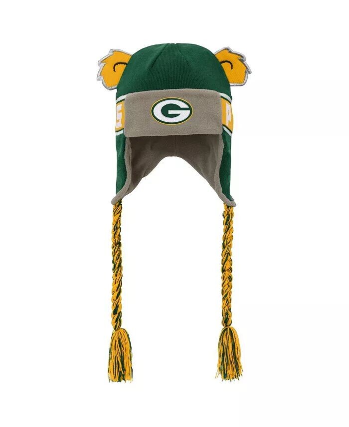 Шапка для мальчиков и девочек Green Bay Packers Wordmark Ears Trooper Knit Outerstuff
Шапка для мальчиков и девочек Green Bay Packers Wordmark Ears Trooper Knit Outerstuff