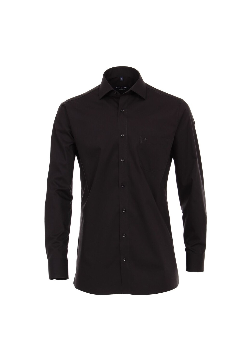 Мужская деловая рубашка с удлиненными рукавами, 72 см, однотонная, современного кроя CASAMODA, черный
Мужская деловая рубашка с удлиненными рукавами, 72 см, однотонная, современного кроя CASAMODA, черный