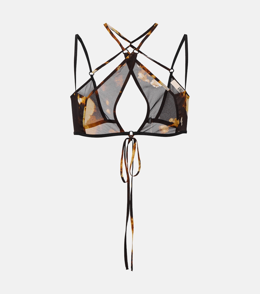 Топ-бюстгальтер с бретелькой через шею KNWLS, Starlight
Топ-бюстгальтер с бретелькой через шею KNWLS, Starlight