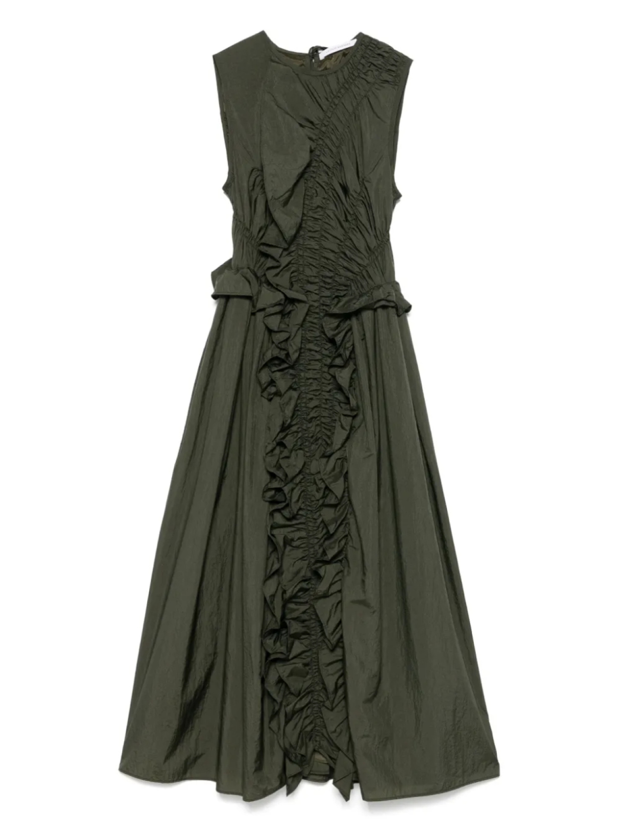 Платье миди со сборками Cecilie Bahnsen, зеленый
Платье миди со сборками Cecilie Bahnsen, зеленый