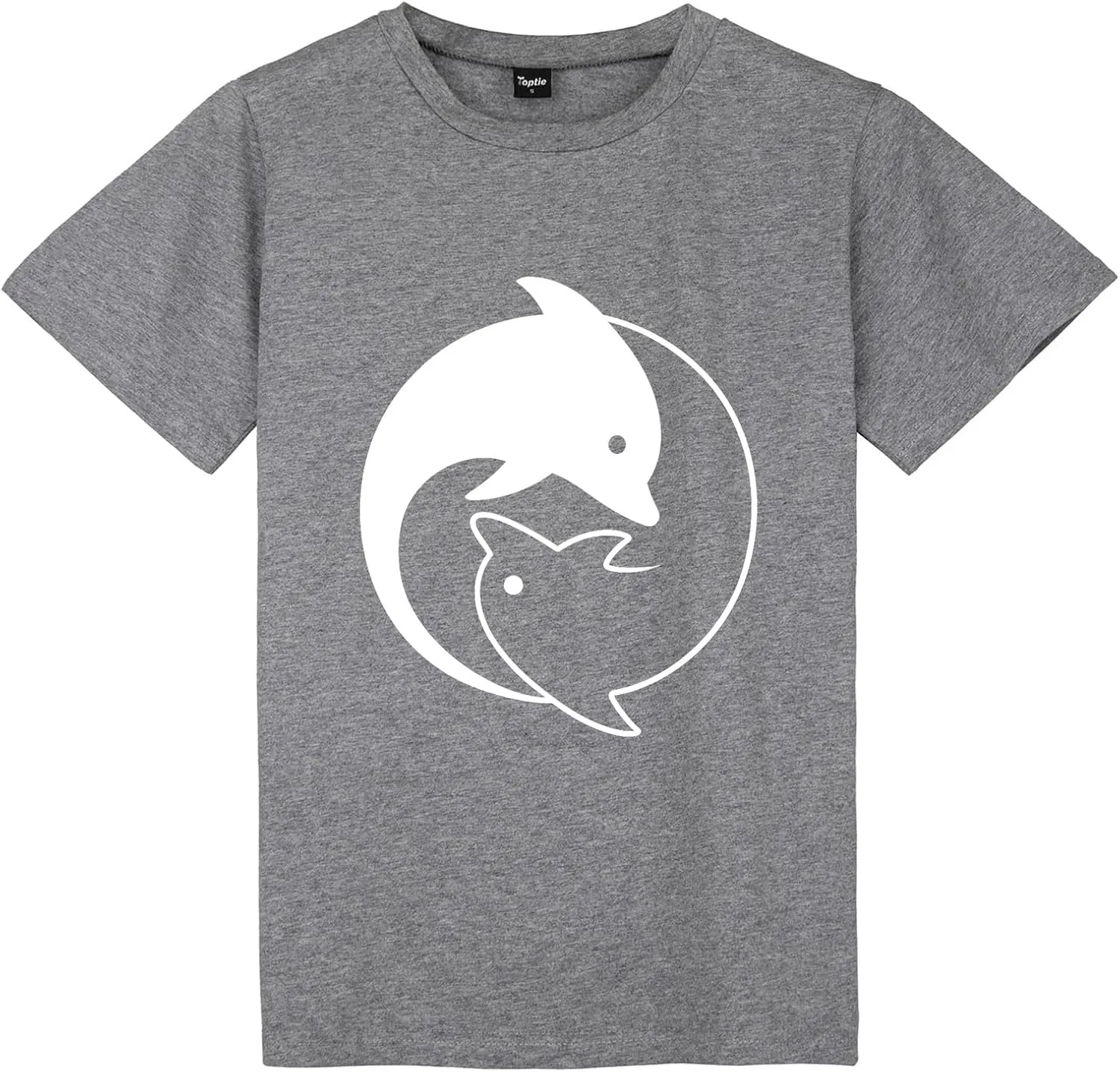 Футболка TopTie Yin Yang Dolphin, Unisex Cotton Crewneck
Футболка TopTie Yin Yang Dolphin, Unisex Cotton Crewneck