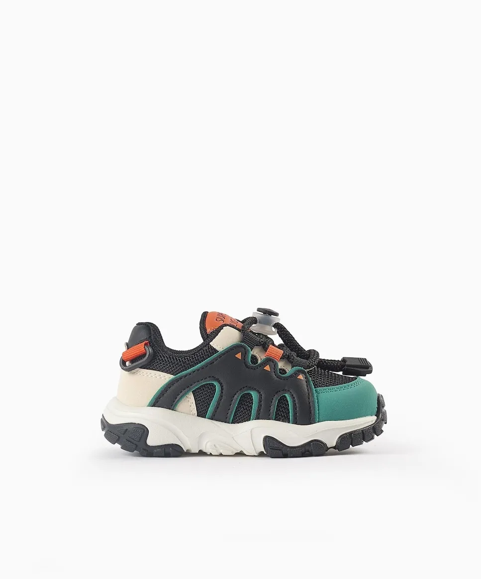 Детские спортивные кроссовки с противоскользящей подошвой и легкой стелькой Zippy, черный/оранжевый
Детские спортивные кроссовки с противоскользящей подошвой и легкой стелькой Zippy, черный/оранжевый