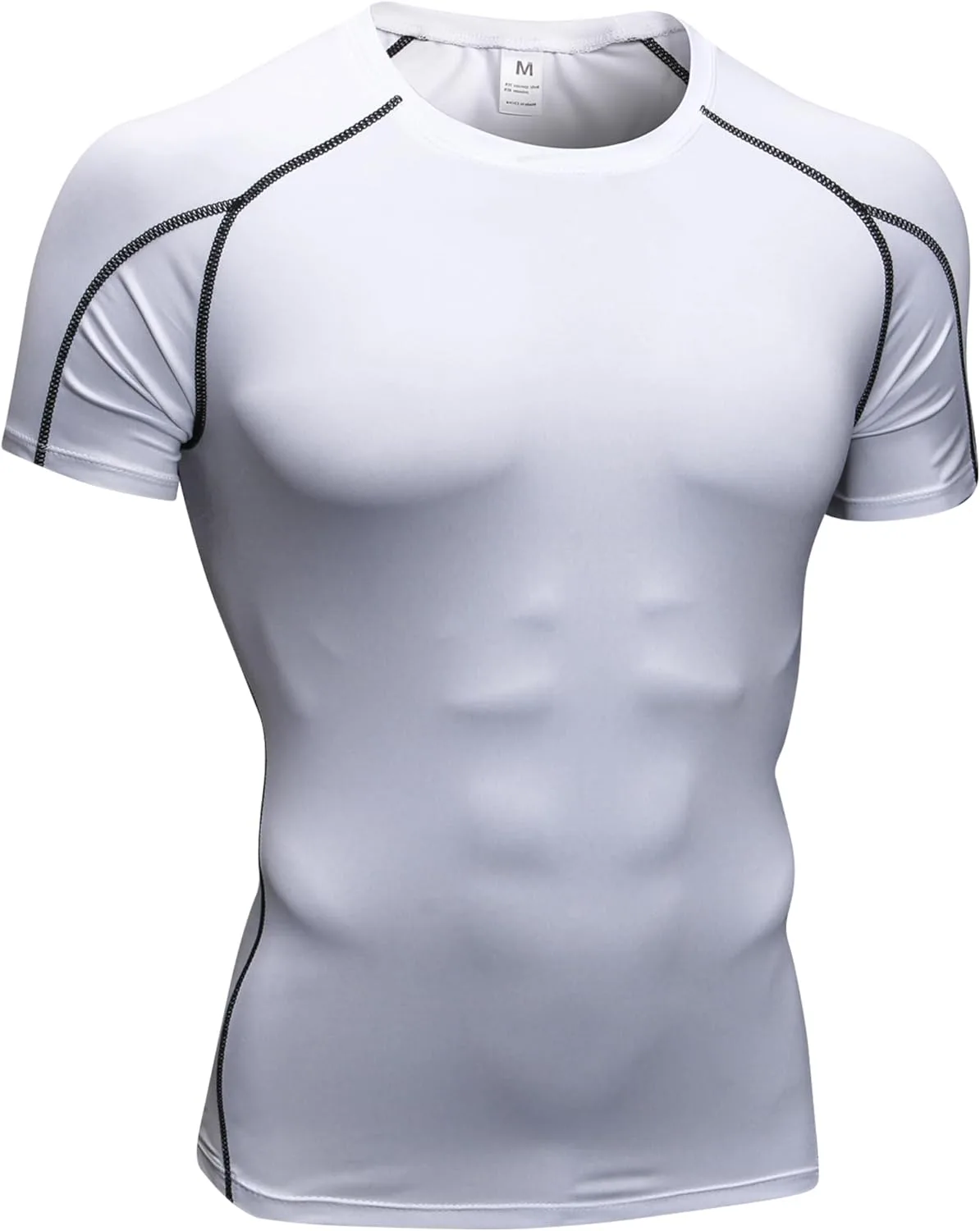 Мужская компрессионная футболка с коротким рукавом для тренировок SPVISE
Мужская компрессионная футболка с коротким рукавом для тренировок SPVISE
