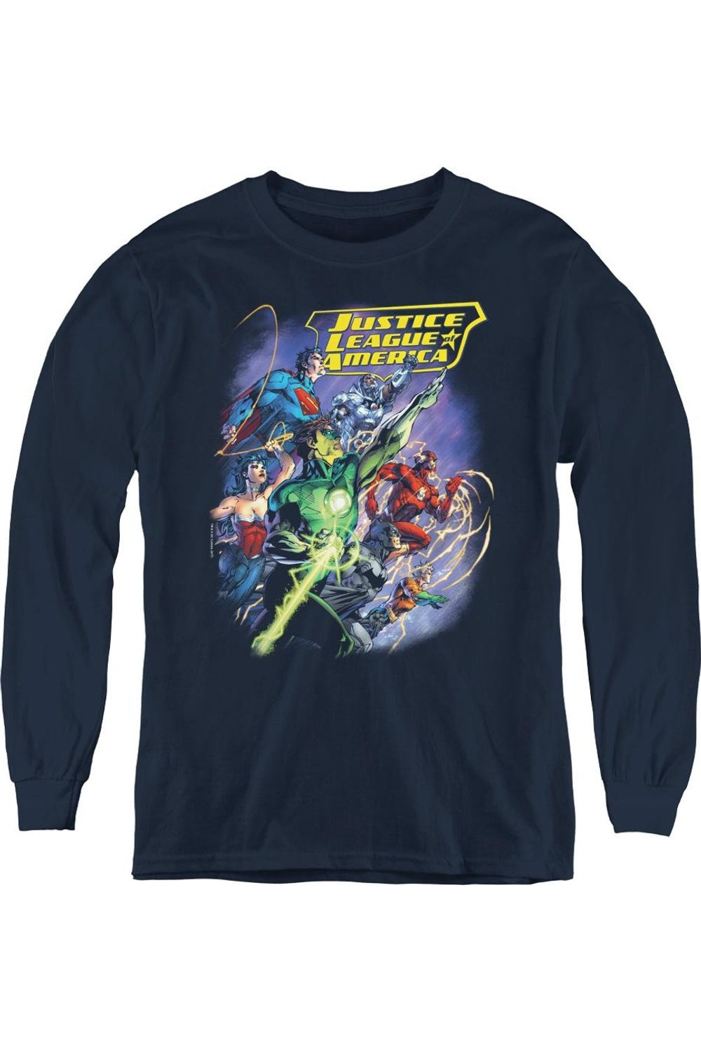 Футболка с длинным рукавом Justice League of America Onward Youth Gildan, темно-синий
Футболка с длинным рукавом Justice League of America Onward Youth Gildan, темно-синий