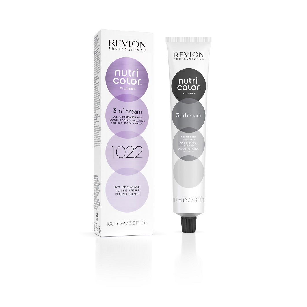 Краска для волос nutri color 3 in 1 cream nr. 1022 Revlon Professional, 1022 - intense platinum, объем 100 мл
Краска для волос nutri color 3 in 1 cream nr. 1022 Revlon Professional, 1022 - intense platinum, объем 100 мл