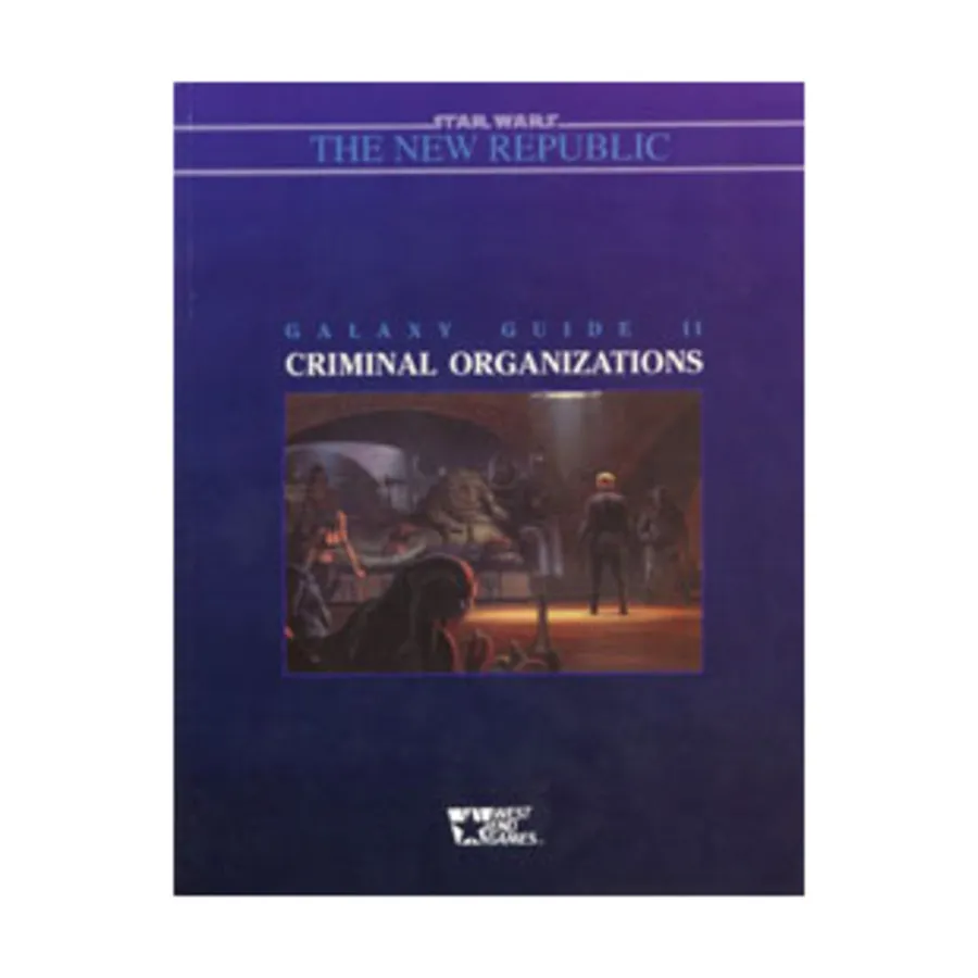Galaxy Guide #11 - Criminal Organizations, Star Wars Roleplaying Game - Galaxy Guides (West End Games), мягкая обложка
Galaxy Guide #11 - Criminal Organizations, Star Wars Roleplaying Game - Galaxy Guides (West End Games), мягкая обложка