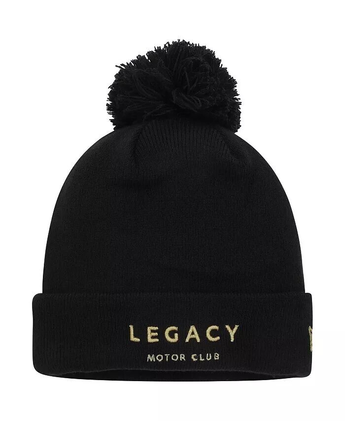 Мужская черная вязаная шапка LEGACY Motor Club с манжетами и помпоном New Era, черный
Мужская черная вязаная шапка LEGACY Motor Club с манжетами и помпоном New Era, черный