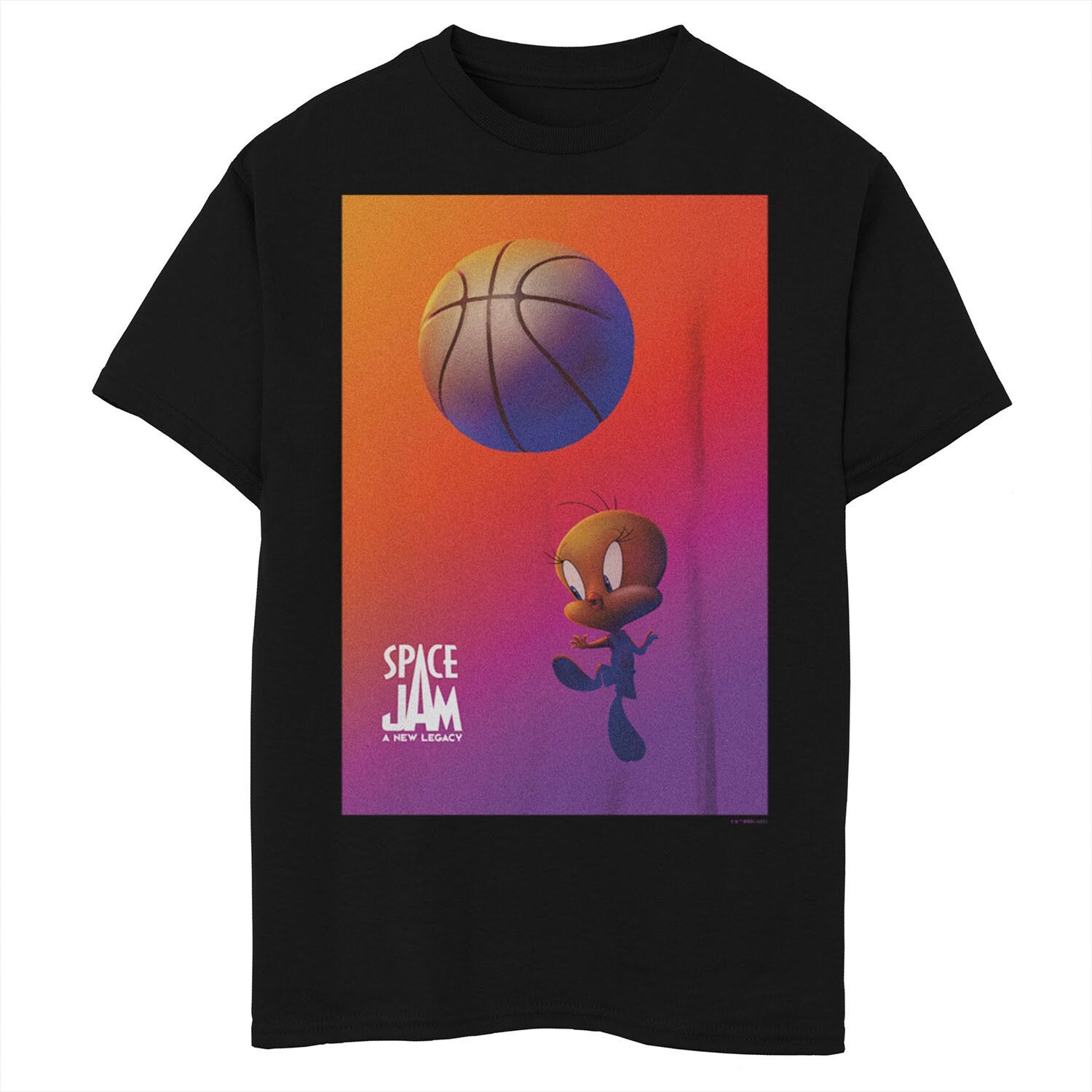 Футболка с плакатом «Tweety Bird» для мальчиков 8–20 лет «Space Jam 2» Licensed Character
Футболка с плакатом «Tweety Bird» для мальчиков 8–20 лет «Space Jam 2» Licensed Character