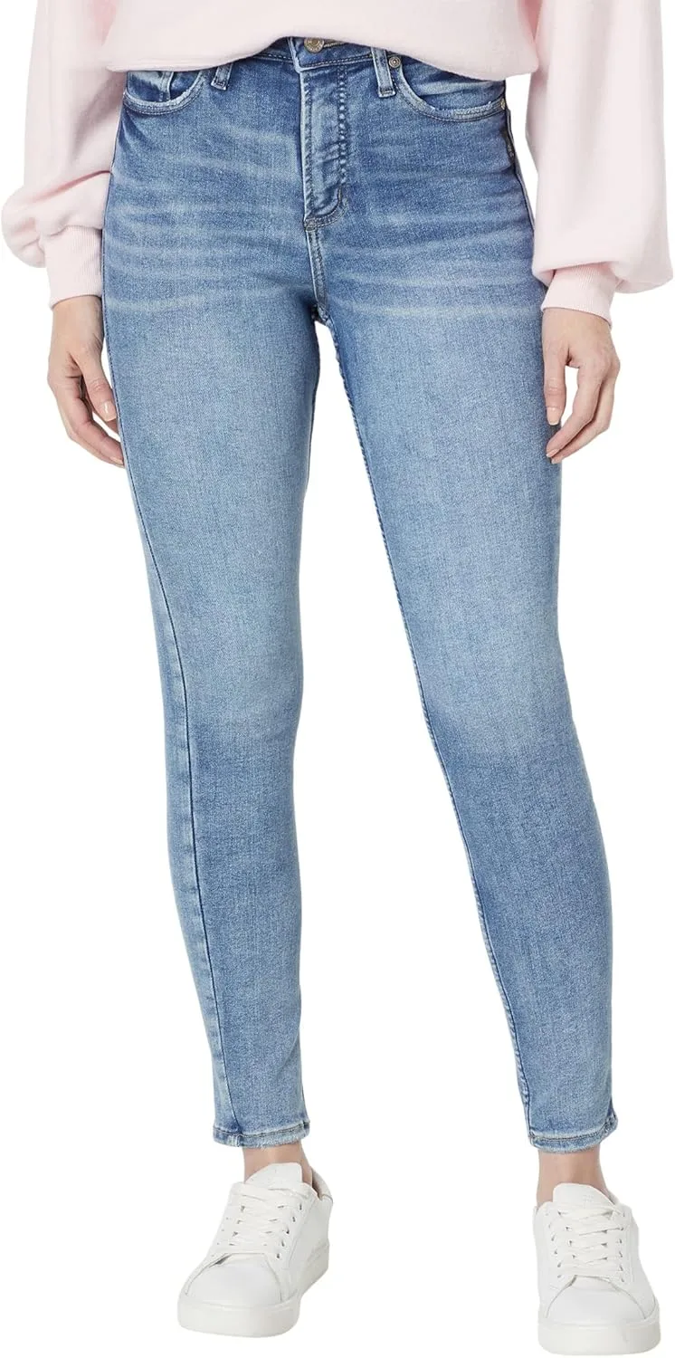 Silver Jeans Co. Женские джинсы Infinite Fit с высокой посадкой и зауженным кроем
Silver Jeans Co. Женские джинсы Infinite Fit с высокой посадкой и зауженным кроем