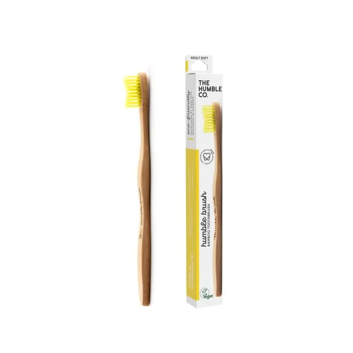 Зубная щетка cepillo de dientes de bambú adult soft The Humble Co., цвет amarillo
Зубная щетка cepillo de dientes de bambú adult soft The Humble Co., цвет amarillo