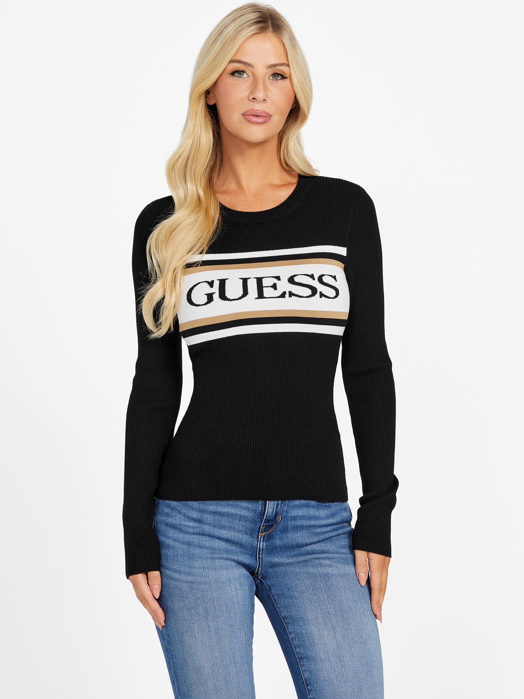 Николайн свитер Guess Factory, черный
Николайн свитер Guess Factory, черный