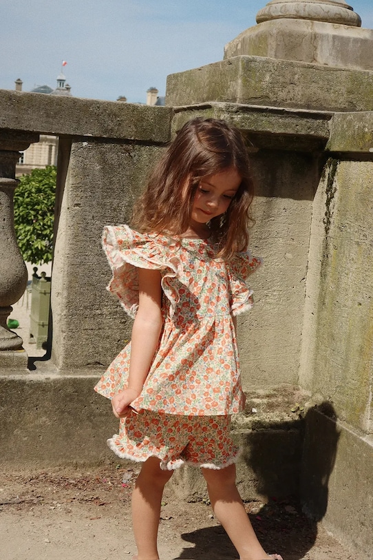 Детские хлопковые шорты Verbena Shorts GOTS Konges Sløjd, оранжевый
Детские хлопковые шорты Verbena Shorts GOTS Konges Sløjd, оранжевый