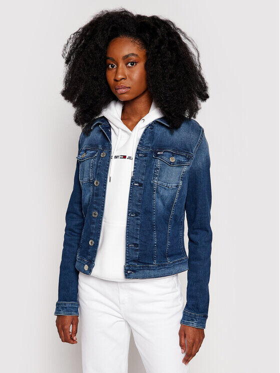 Джинсовая куртка узкого кроя Tommy Jeans, синий
Джинсовая куртка узкого кроя Tommy Jeans, синий