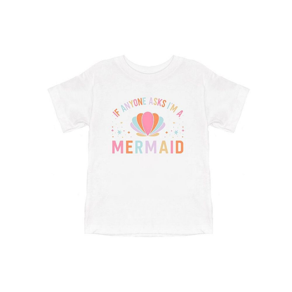 Футболка с короткими рукавами и рисунком «Я русалка» для малышей The Juniper Shop, белый
Футболка с короткими рукавами и рисунком «Я русалка» для малышей The Juniper Shop, белый