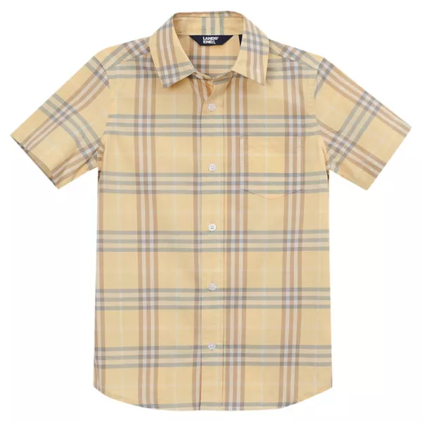 Рубашка из поплина с коротким рукавом для мальчиков 2–20 лет Lands' End, цвет amarillo plaid
Рубашка из поплина с коротким рукавом для мальчиков 2–20 лет Lands' End, цвет amarillo plaid