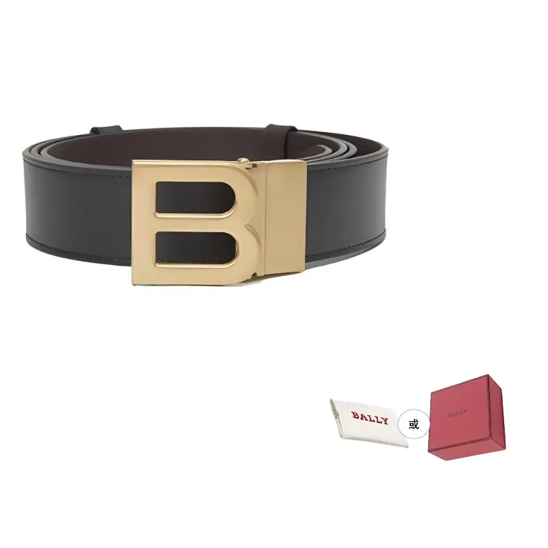 BALLY Ремень с B-образной пряжкой, Black/Brown, Коричневый, BALLY Ремень с B-образной пряжкой, Black/Brown
BALLY Ремень с B-образной пряжкой, Black/Brown, Коричневый, BALLY Ремень с B-образной пряжкой, Black/Brown