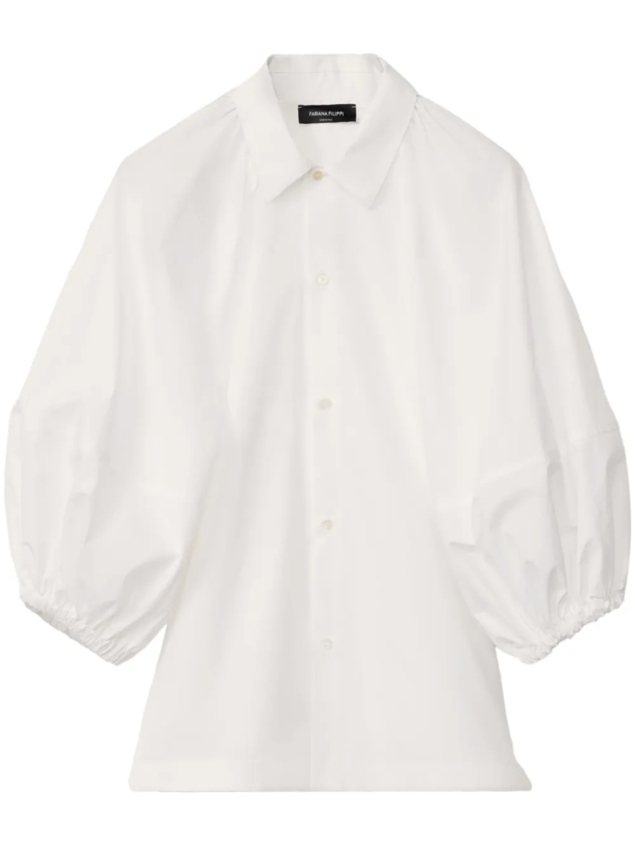 Fabiana Filippi блузка с объемными рукавами, белый
Fabiana Filippi блузка с объемными рукавами, белый