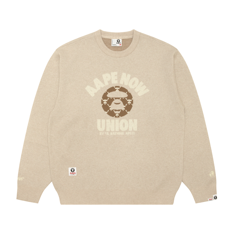 Джемпер A Bathing APE с логотипом Moonface Aape, коричневый
Джемпер A Bathing APE с логотипом Moonface Aape, коричневый