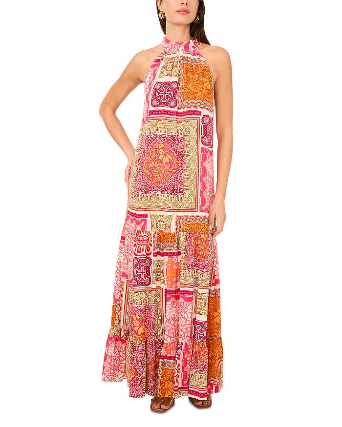 Печатное платье без рукавов VINCE CAMUTO, мультиколор
Печатное платье без рукавов VINCE CAMUTO, мультиколор