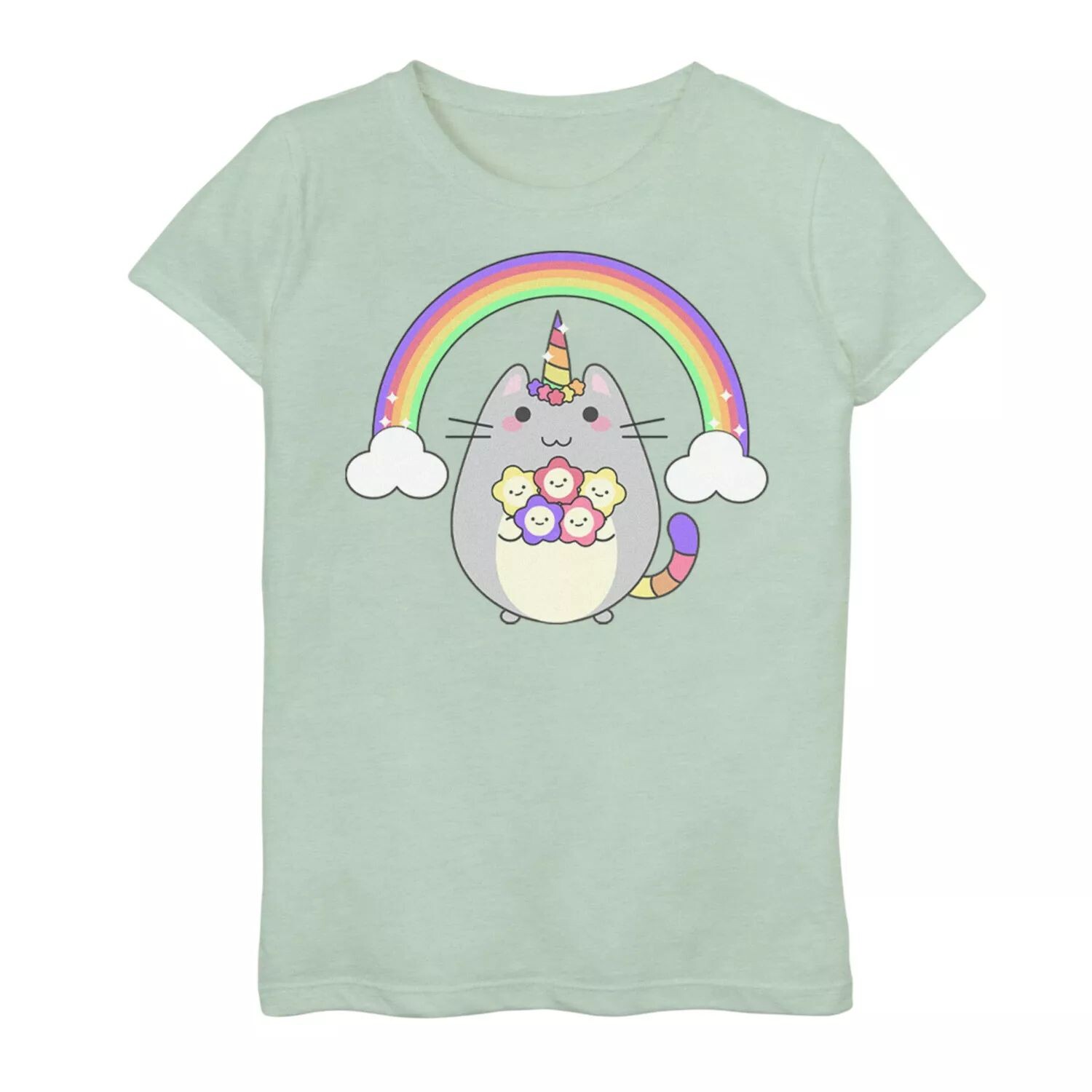 Футболка с портретом и рисунком «Радуга и цветы» для девочек 7–16 лет Licensed Character
Футболка с портретом и рисунком «Радуга и цветы» для девочек 7–16 лет Licensed Character