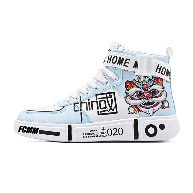 Противоскользящие износостойкие высокие детские кроссовки для скейтбординга FCMM, синий
Противоскользящие износостойкие высокие детские кроссовки для скейтбординга FCMM, синий