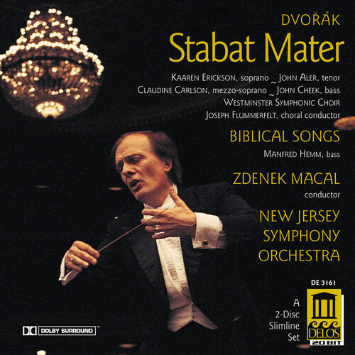 CD диск Dvorak / Hemm / Macal / New Jersey Symphony: Stabat Mater / Biblical Songs
CD диск Dvorak / Hemm / Macal / New Jersey Symphony: Stabat Mater / Biblical Songs