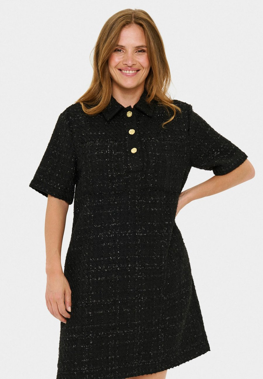 Платье Saint Tropez Shirt dress, Black
Платье Saint Tropez Shirt dress, Black