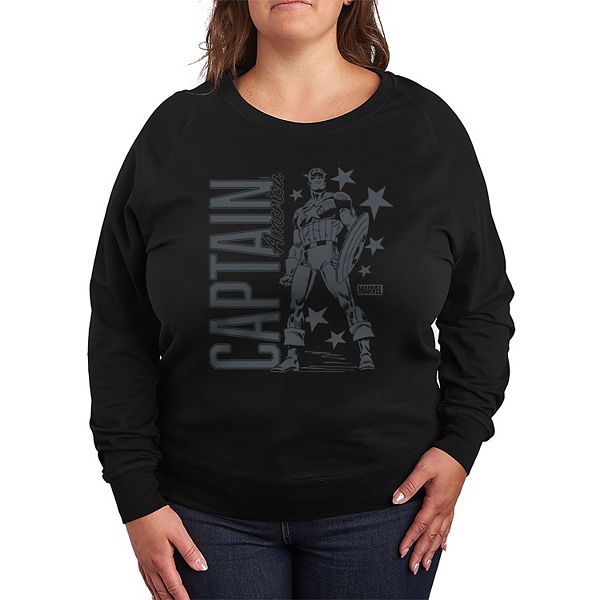 Футболка с длинным рукавом Captain America monochrome french terry plus size Marvel
Футболка с длинным рукавом Captain America monochrome french terry plus size Marvel