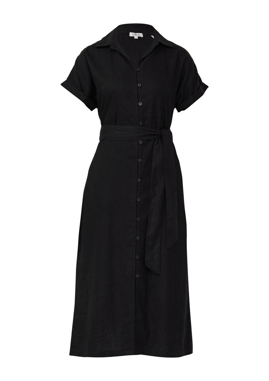 Платье-рубашка s.Oliver, Black 
Платье-рубашка s.Oliver, Black