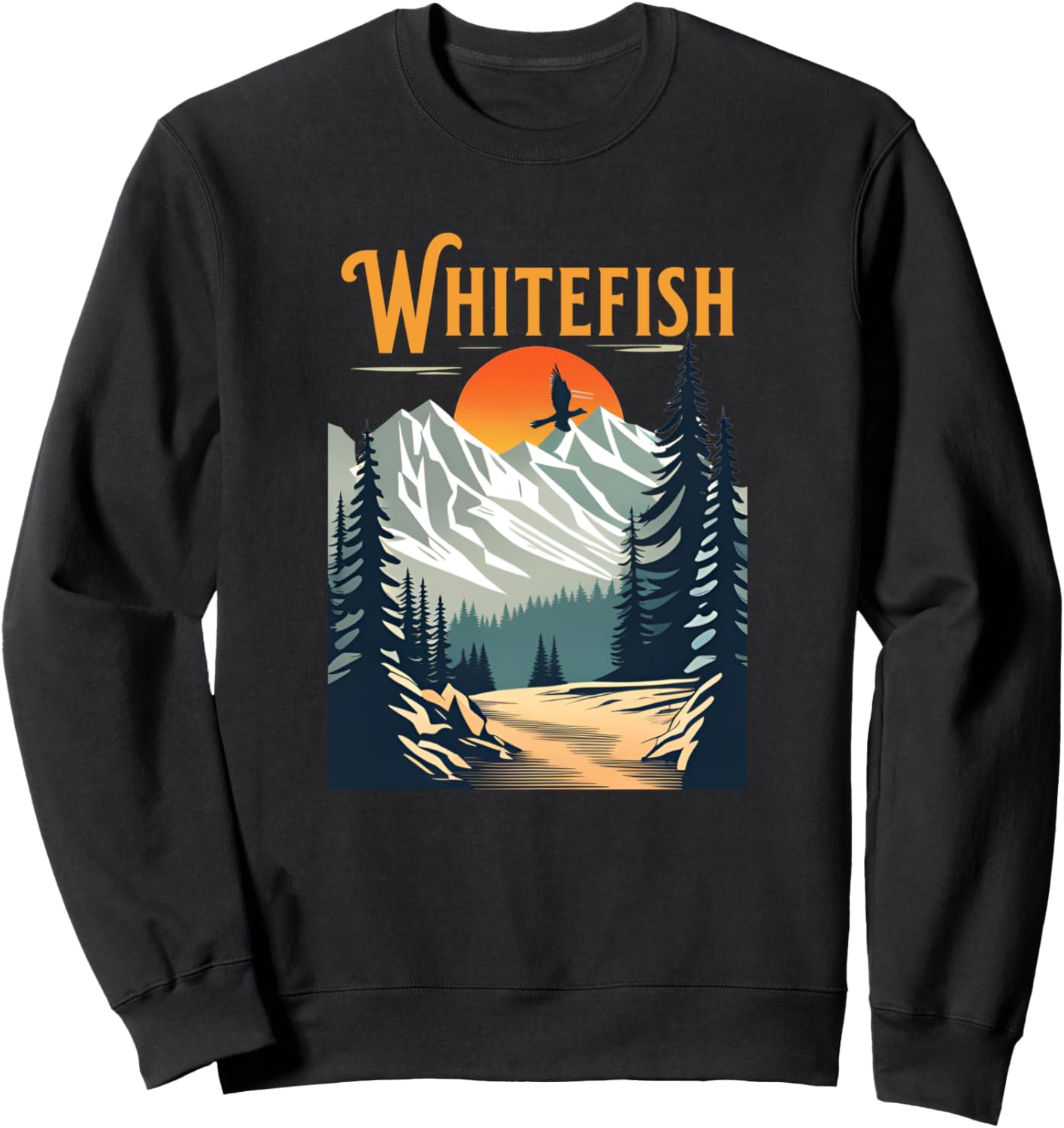 Винтажная сувенирная походная толстовка Shirauo Whitefish Montana Hiking Clothes Co., черный
Винтажная сувенирная походная толстовка Shirauo Whitefish Montana Hiking Clothes Co., черный