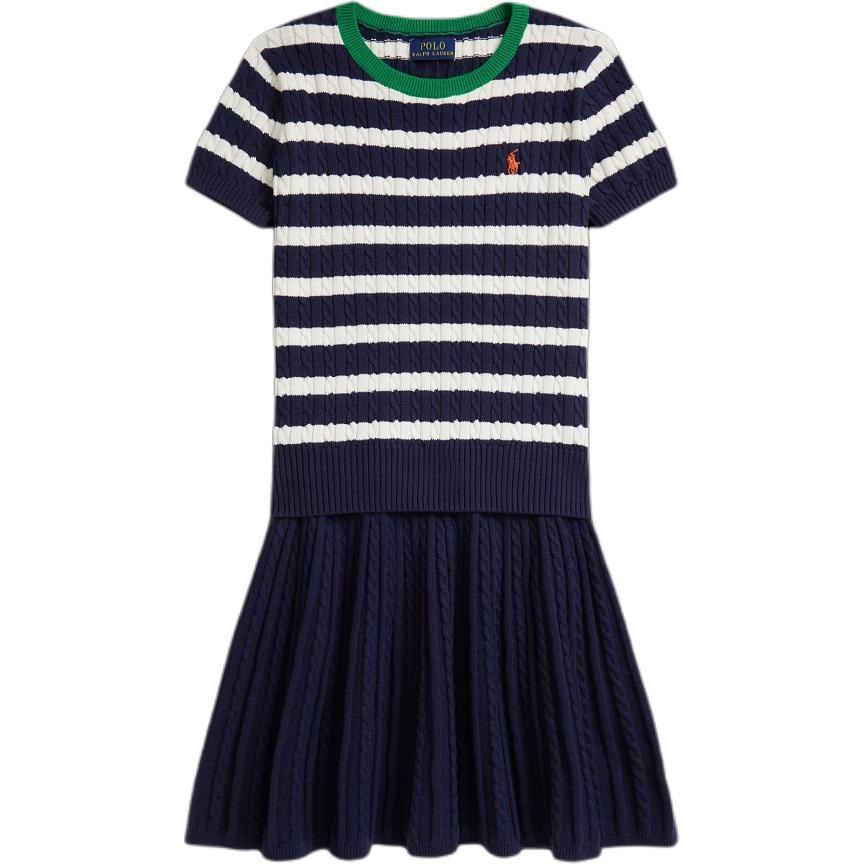 Детский комплект с юбкой Polo Ralph Lauren, темно синий
Детский комплект с юбкой Polo Ralph Lauren, темно синий