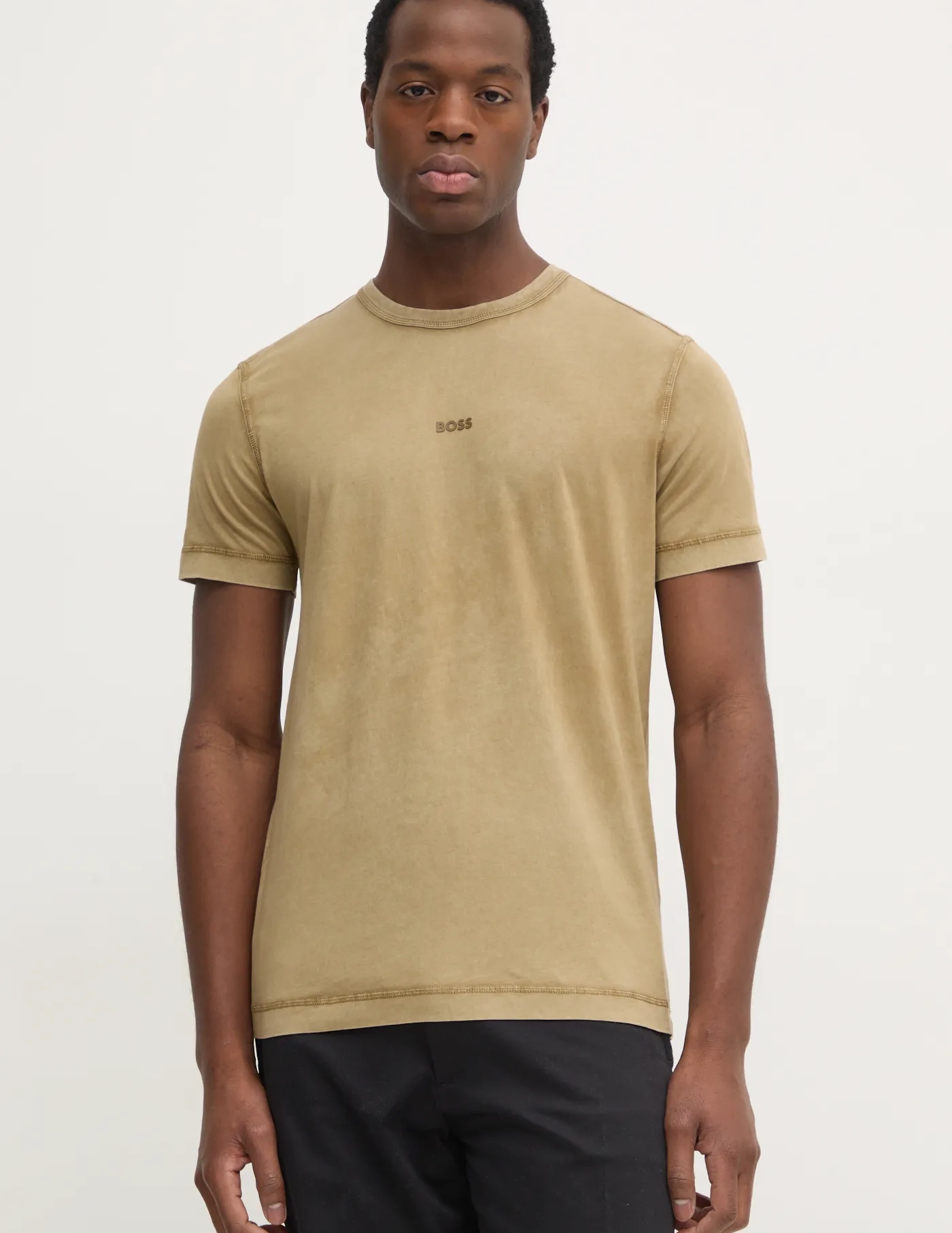 Хлопковая футболка BOSS ORANGE, зеленый
Хлопковая футболка BOSS ORANGE, зеленый