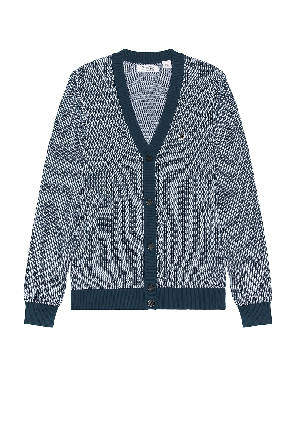 Кардиган в рубчик Original Penguin, blue wing teal
Кардиган в рубчик Original Penguin, blue wing teal