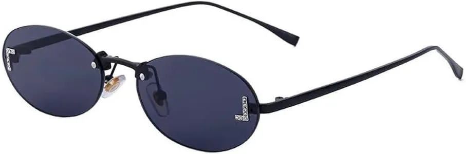 Овальные солнцезащитные очки для женщин в стиле ретро с градиентной металлической оправой без рамки, для мужчин, для активного отдыха и вождения MTZJH, 3
Овальные солнцезащитные очки для женщин в стиле ретро с градиентной металлической оправой без рамки, для мужчин, для активного отдыха и вождения MTZJH, 3