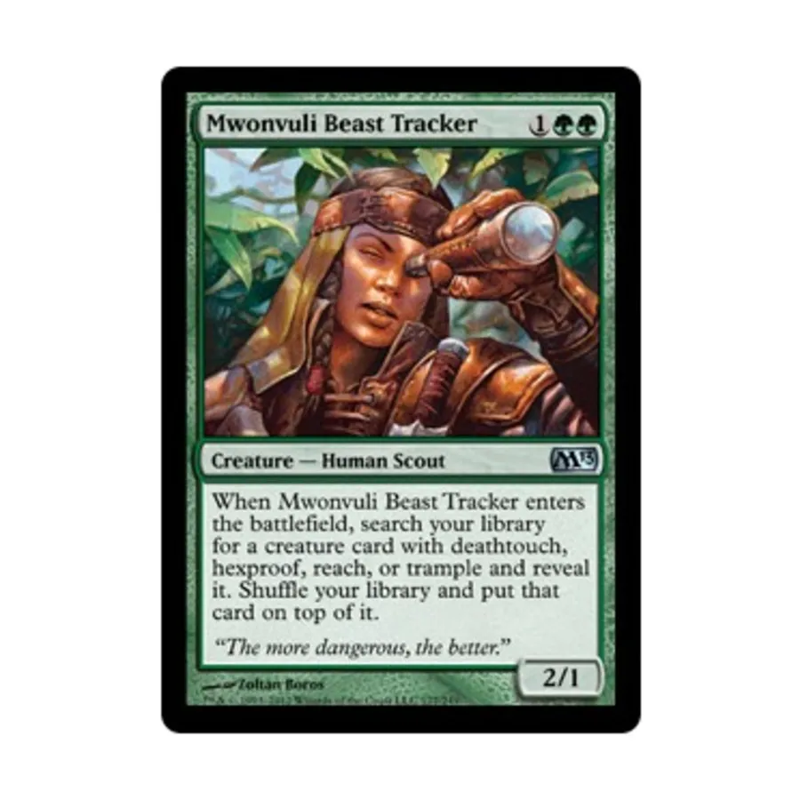 CCG Следопыт Мвонвули (U), MTG - Magic 2013
CCG Следопыт Мвонвули (U), MTG - Magic 2013