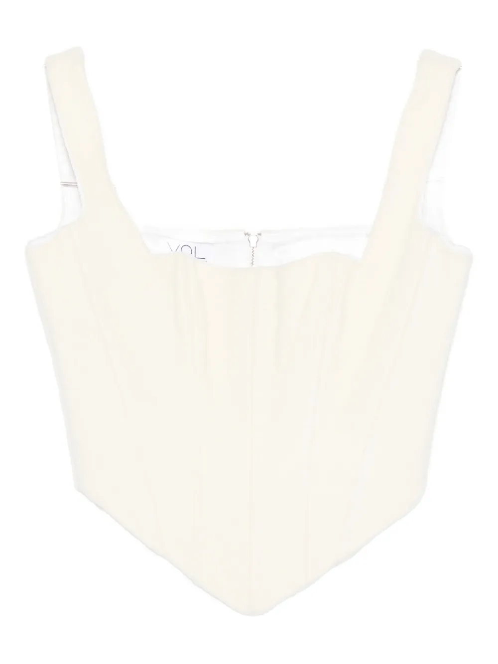 Корсетный топ без рукавов Vestiaire d'un Oiseau Libre, нейтральный
Корсетный топ без рукавов Vestiaire d'un Oiseau Libre, нейтральный